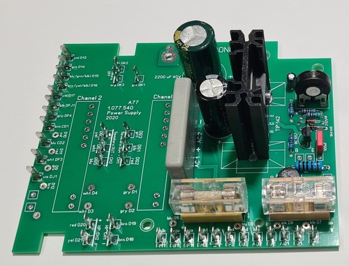 Pcb power supply for revox - pcb,